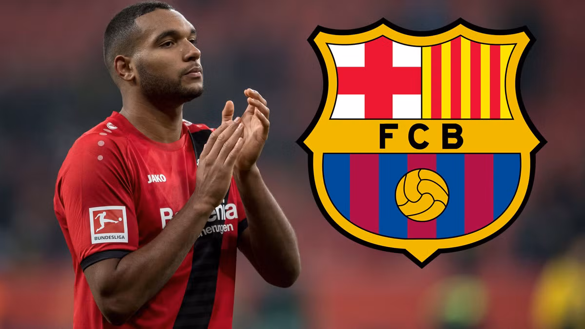 Barca đang nỗ lực tìm kiếm trung vệ mới, trong bối cảnh Samuel Umtiti sẽ phải nghỉ thi đấu hai tháng vì chấn thương cơ bắp đùi phải. Người được nhắm tới đó là Jonathan Ta, cầu thủ đang khoác áo Leverkusen. Ảnh: AS