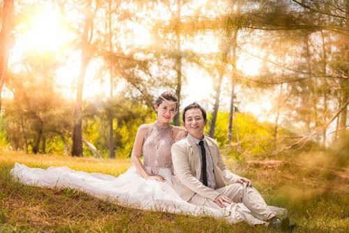 Nói về ông xã của mình, Ann cho biết, ông xã của mình khá tâm lý, luôn quan tâm và yêu chiều người vợ sắp cưới.