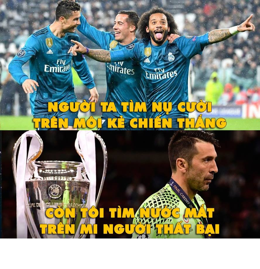 Tâm trạng của Buffon trong ngày hôm qua vẫn giống 10 tháng trước tại sân Millennium của xứ Wales.