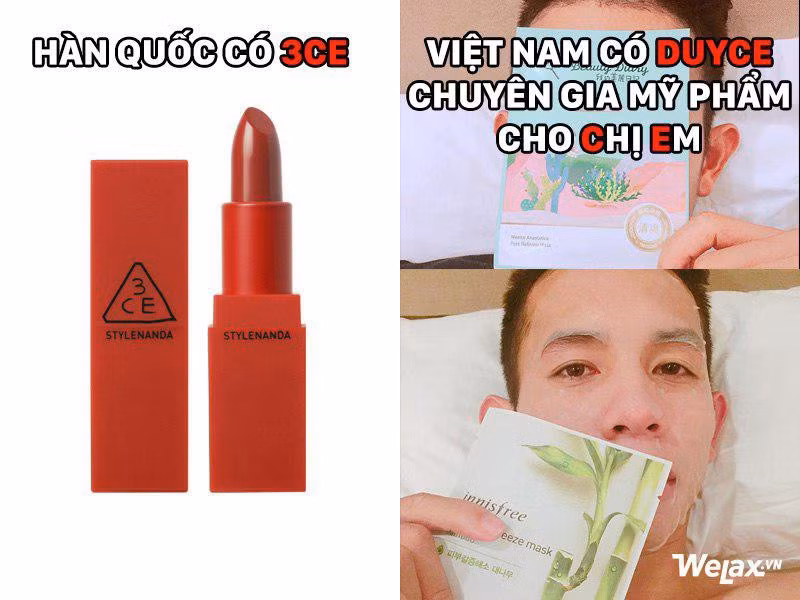Nếu Hàn Quốc có thương hiệu son 3CE đình đám thì ở Việt Nam Duyce cũng định hình trong lòng chị em là một ông chủ có tâm.