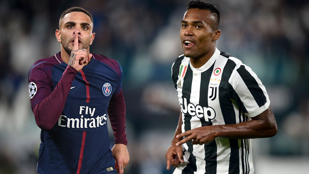 Kế hoạch chiêu mộ Alex Sandro của MU đang bị đe dọa nghiêm trọng, khi Juventus đã chủ động đặt vấn đề với PSG về cuộc trao đổi để có Layvin Kurzawa. Ảnh: Goal