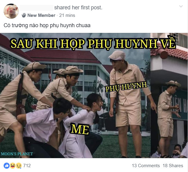 Theo chia sẻ của nhiều bạn học sinh, sau buổi họp phụ huynh không khí gia đình thậm chí trầm lắng, trùng xuống nhiều ngày; bố mẹ cãi nhau; con cái ăn đòn; những bữa cơm mất ngon cũng chỉ vì buổi họp.