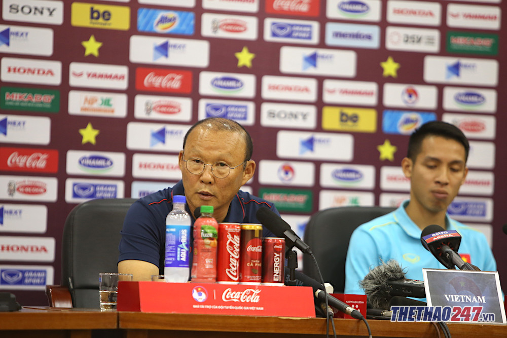 HLV Park Hang Seo chi ra ba cau thu nguy hiem nhat cua Malaysia