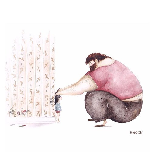 Cảm thấy buồn vì con gái lớn nhanh quá.