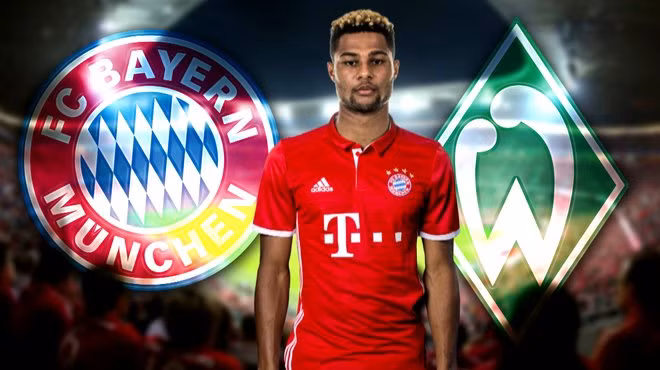 Bayern chính thức đón tân binh thứ 3: Bayern Munich đã hoàn tất thủ tục chiêu mộ tài năng trẻ Serge Gnabry từ Werder Bremen với giá khoảng 8 triệu euro. Tài năng 21 tuổi người Đức đã chia tay Bremen chỉ sau 1 mùa giải. Đến Allianz Arena, anh ký hợp đồng 3 năm với Bayern. Ảnh: Bundesliga.