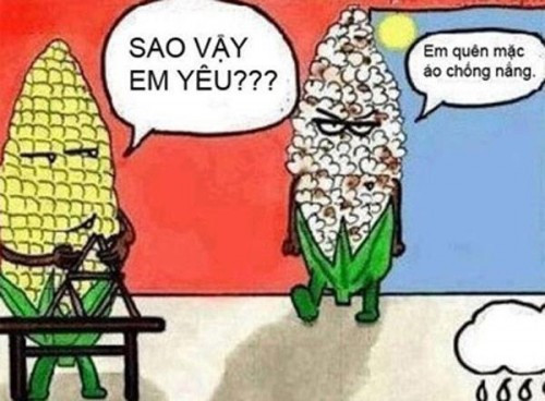 Chỉ vì không mang áo chống nắng khi ra đường nên cô nàng bắp đã thành bắp nổ.