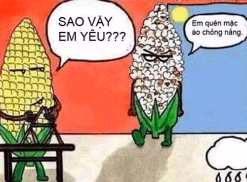 Chỉ vì không mang áo chống nắng khi ra đường nên cô nàng bắp đã thành bắp nổ.