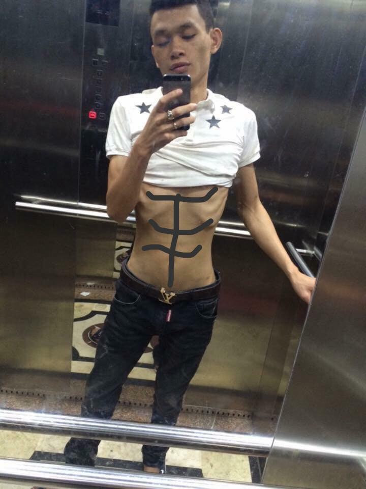 Cách chỉnh sửa 6 múi, có rãnh đơn giản nhất được dân mạng nghĩ ra.