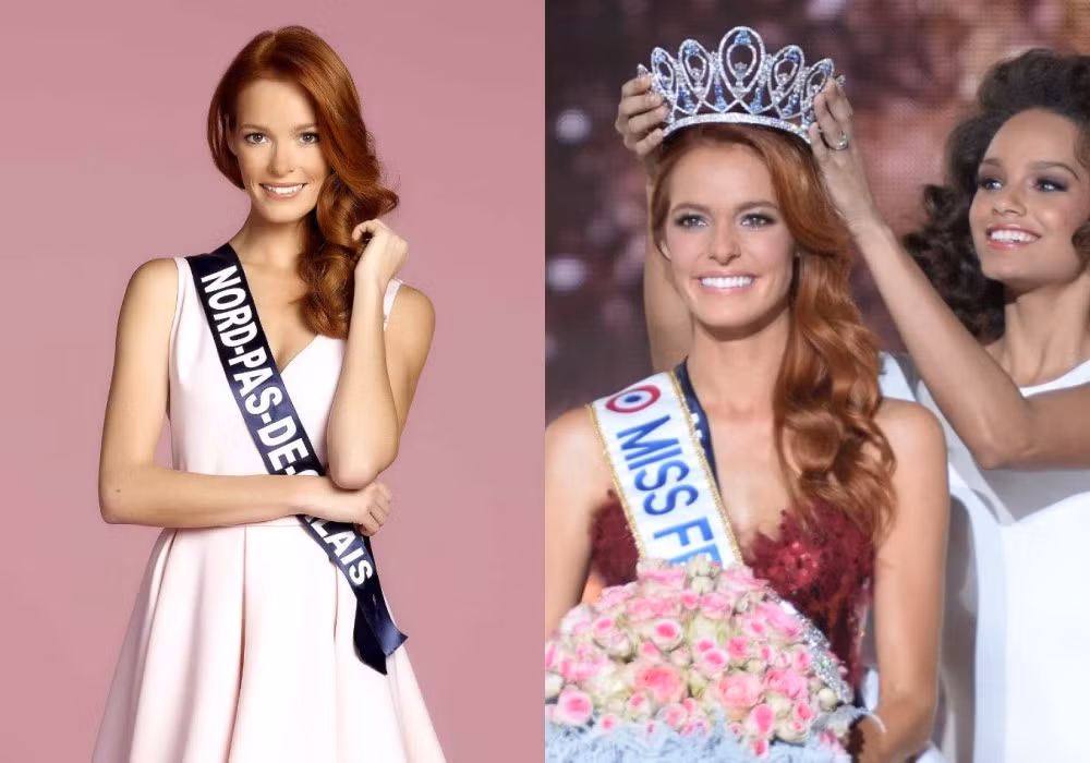 Sở hữu nhan sắc ngọt ngào đậm chất châu Âu, mái tóc đỏ rực giúp Hoa hậu Pháp - Maëva Coucke chiếm được sự chú ý của khán giả. Hiện Maëva theo học chuyên ngành luật tại Đại học Sức khỏe - Luật Lille 2 và theo đuổi công việc người mẫu.