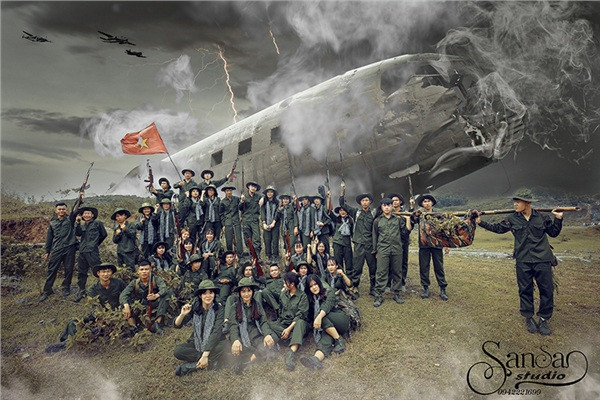 Tro ve “Thoi dan bom” trong bo anh ky yeu cua hoc sinh Ha Noi