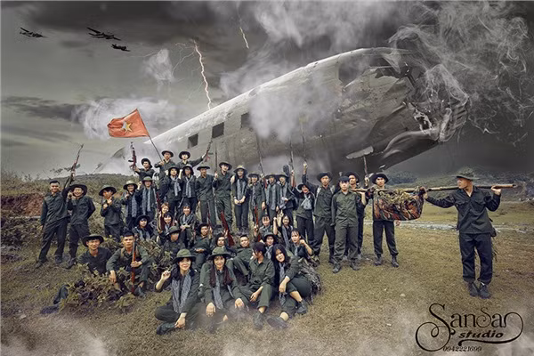 Tro ve “Thoi dan bom” trong bo anh ky yeu cua hoc sinh Ha Noi