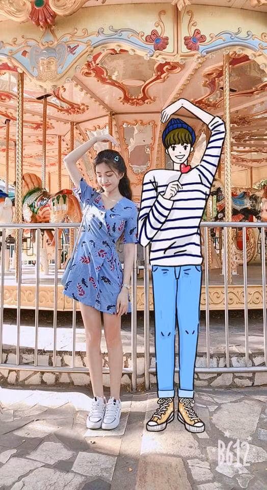 Những bức ảnh du lịch cùng người bạn ảo vẫn đang được các dân mạng đăng tải trên MXH và nhận được nhiều bình luận của CĐM.