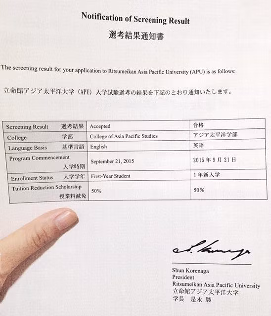 Mới đây, Mẫn Tiên khoe học bổng du học Nhật Bản mà mình vừa đạt được với bạn bè trên trang Facebook cá nhân của mình.