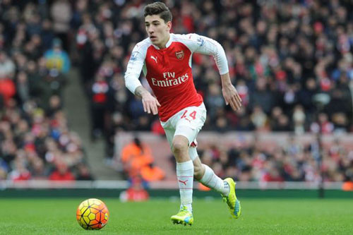 Tốc độ và sự tinh quái trong những pha phòng thủ ở hành lang cánh phải đã giúp Hector Bellerin giành được vị trí trong đội hình tiêu biểu của cầu thủ U23 châu Âu.