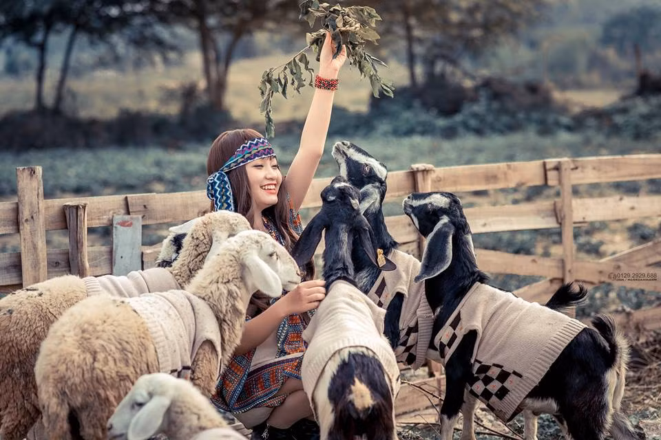 Chia sẻ về ý tưởng trong bộ ảnh hot girl thảo nguyên của mình Thu Hà nói: "Em rất ấn tượng với MV Rằng em mãi ở bên của ca sĩ Bích Phương và nó đã trở thành chủ đề xuyên suốt trong bộ ảnh của em và nhiếp ảnh gia Xuân Mạnh".