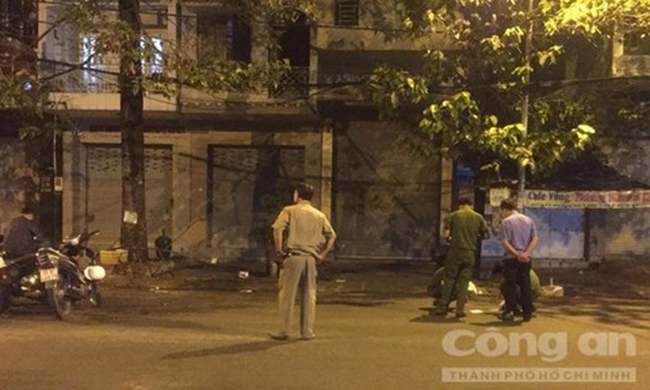 Trước đó 3 ngày, hai nhóm thanh niên khoảng 50 người từng ném gạch đá, lao vào hỗn chiến ngay vị trí này khiến người dân khu vực náo loạn.(Ảnh: Công an TPHCM)