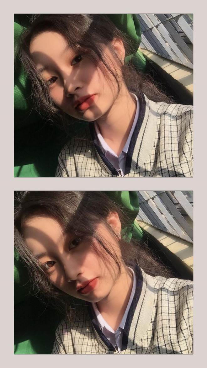 Nhan sắc đời thường của Kiều Trinh, cô nữ sinh hóa thân thành nhân vật Mị trong bộ ảnh kỷ yếu đang được CĐM yêu thích.