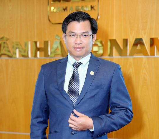 Ông Trần Ngọc Tâm, Quyền tổng giám đốc mới tại NamABank. Ảnh: NamABank.