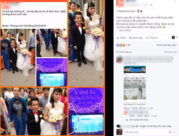 Mới đây, trên mạng xã hội, một thành viên đã chia sẻ những bức ảnh về đám cưới cổ tích giữa chú rể lùn và cô dâu "khổng lồ". Bên cạnh đó là câu chuyện vượt tình vượt qua mọi giới hạn của cặp đôi này. Ảnh trong bài: Beat.vn