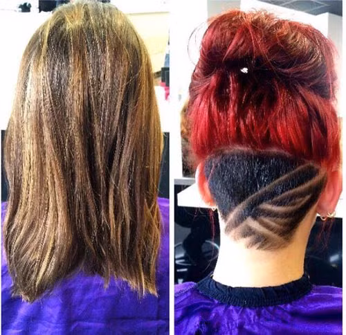 Những hình như tia chớp, hoa văn, con mắt làm cho các cô nàng trở nên vô cùng mạnh mẽ.