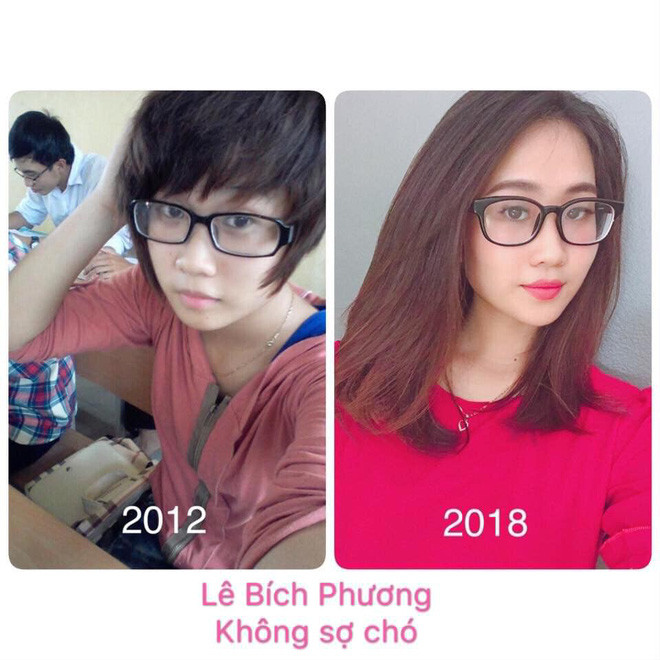 Thậm chí với sự thay đổi chút ít của mình, các nàng cũng không nhận ra chính mình trong gương vì màn lột xác vô cùng thành công này.