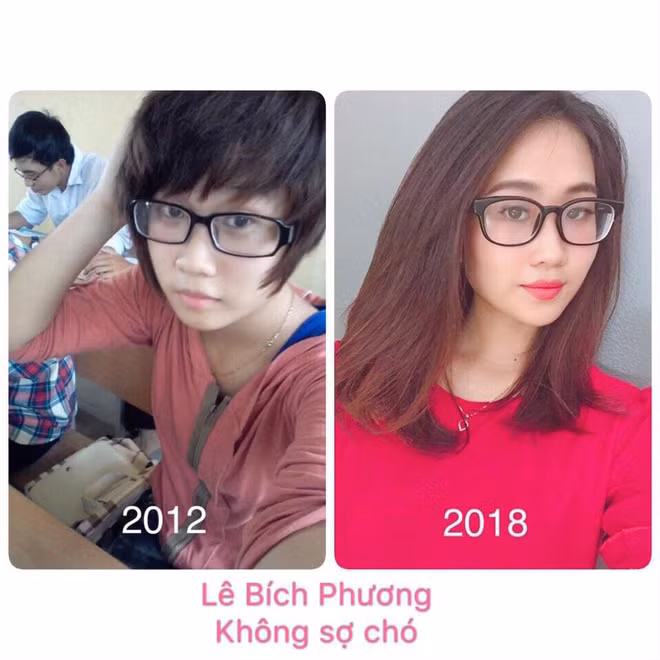 Thậm chí với sự thay đổi chút ít của mình, các nàng cũng không nhận ra chính mình trong gương vì màn lột xác vô cùng thành công này.