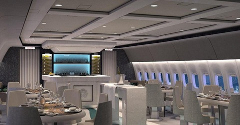 Ghế đều bọc da và đồ sứ xuất xứ từ Mỹ