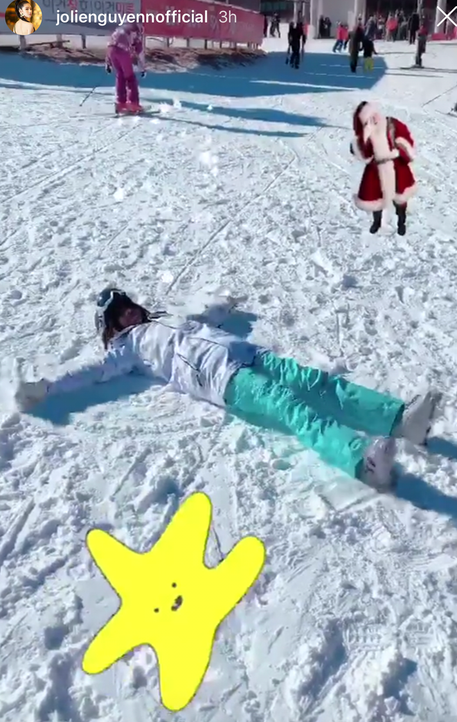 Rich Kid sắp kết hôn Trinh Hoàng đón Noel bằng một chiếc story đơn giản.