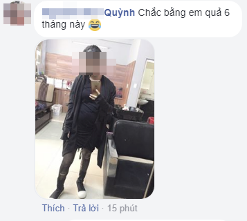 Nhiều bà bầu còn vui tính đăng tải những bức ảnh so sánh với bụng của cô gái tên Giang.
