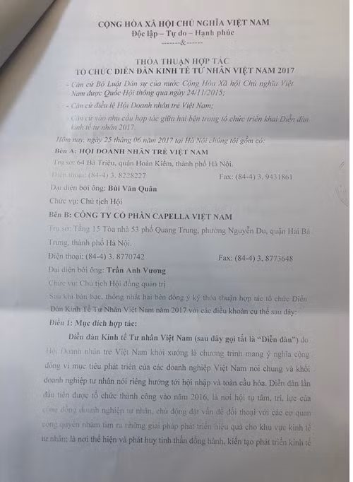 Hoi Doanh nhan tre VN “roi nhu canh he” truoc them dai hoi