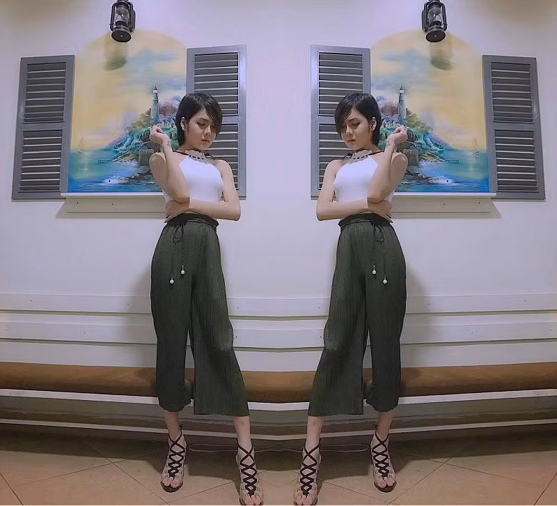 Tuy nhiên, nhiều người tỏ ra vô cùng bất ngờ khi phát hiện ra đó là một chàng trai 9X giả gái có tên Lê Quang Hưng (sinh năm 1996).