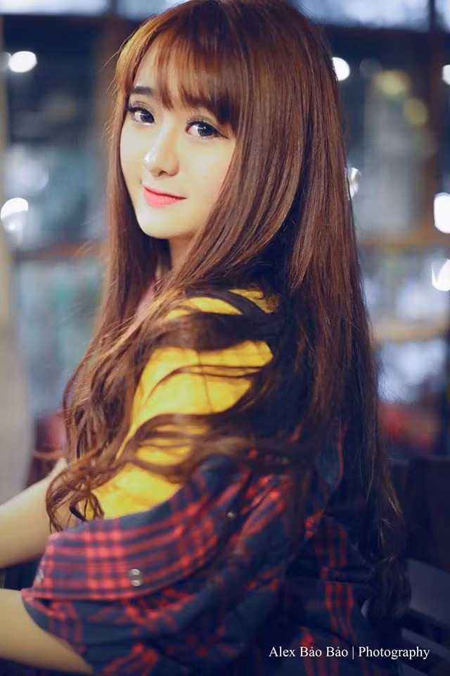 Khuôn mặt đẹp là lợi thế vô cùng lớn giúp Bảo Quỳnh đốn tim dân mạng.