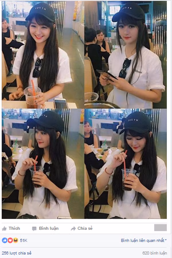 Từng được biết đến với "danh phận" người mẫu teen tự do, nữ sinh Lê Nguyễn Bảo Quỳnh vừa qua trở thành tâm điểm của mạng xã hội khi cho đăng tải bức hình khi hot girl Sài Gòn này đang ngồi uống nước với bạn bè và ngay lập tức nhận được triệu like từ cư dân mạng.