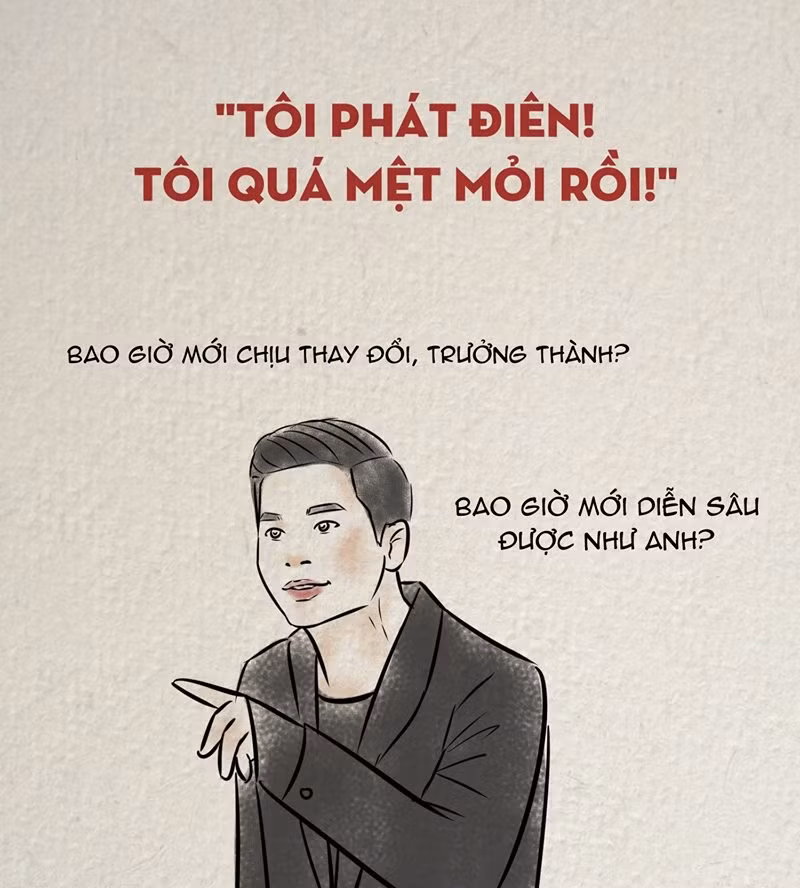 Nam Trung và câu nói thể hiện rõ tính cách của mình.