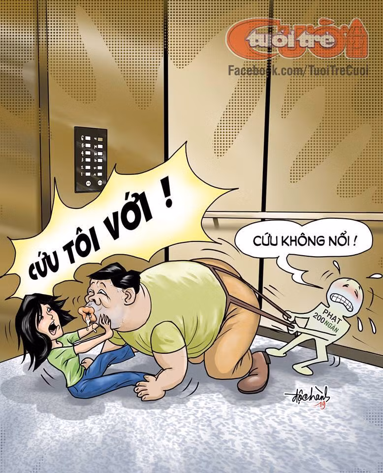 Dù đã có hình thức phạt hành chính 200.000 đồng nhưng dường như không đủ tính chất răn đe với những vụ sàm sỡ.