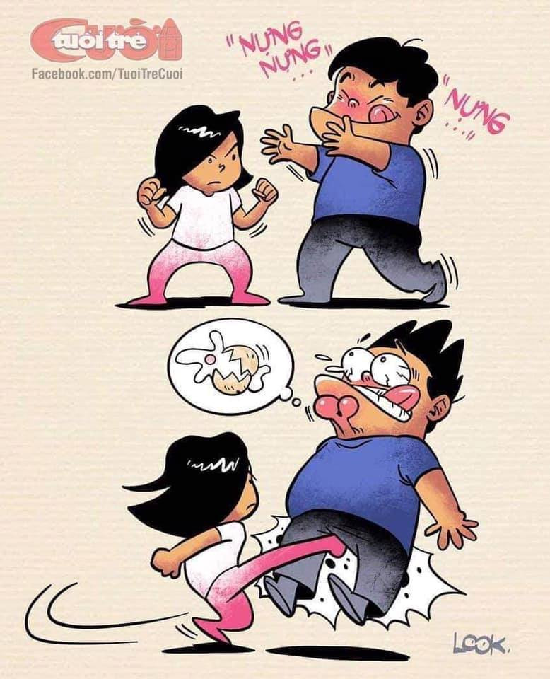 Bên cạnh việc chỉ trích ông Hữu Linh, nhiều người cũng đưa ra cách phòng chống kiểu "nựng" cho các bạn nữ trong thang máy.