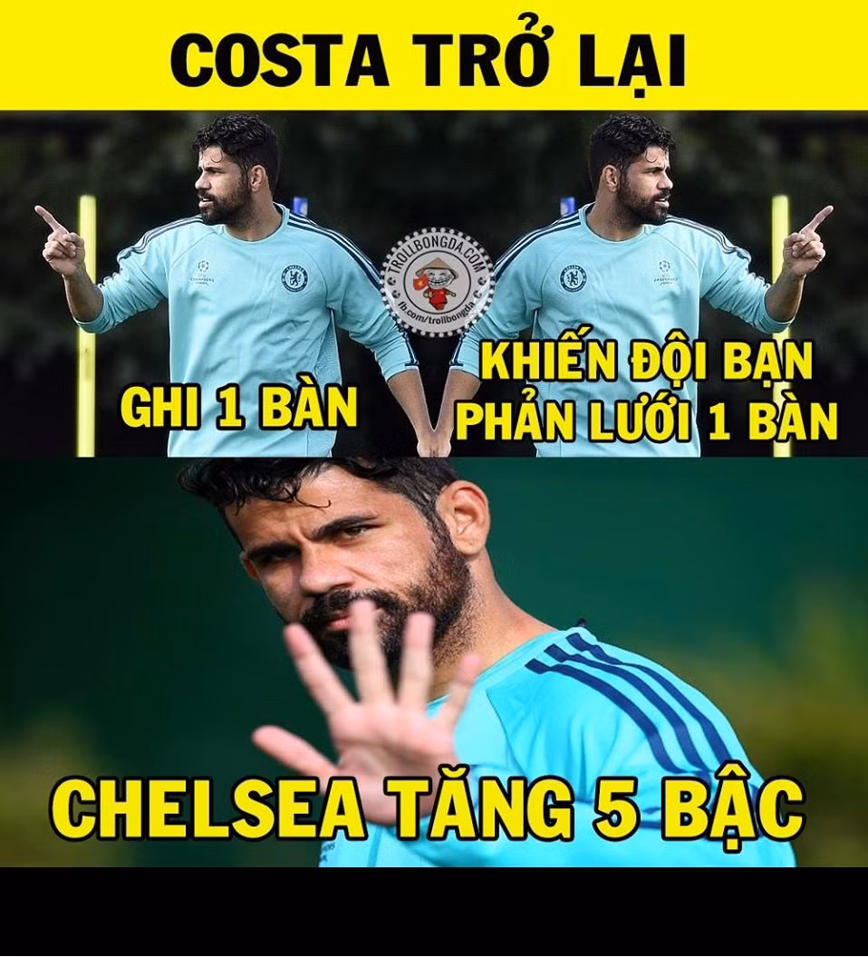 Chelsea đã có chiến thắng cách biệt hai bàn trước Aston Villa và người được nhắc tới nhiều nhất trong trận đấu này không ai khác đó là Diego Costa.