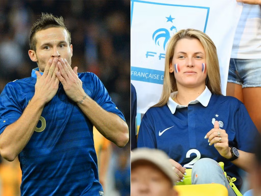 Vợ của hậu vệ Mathieu Debuchy (Arsenal) - Ludivine Debuchy.