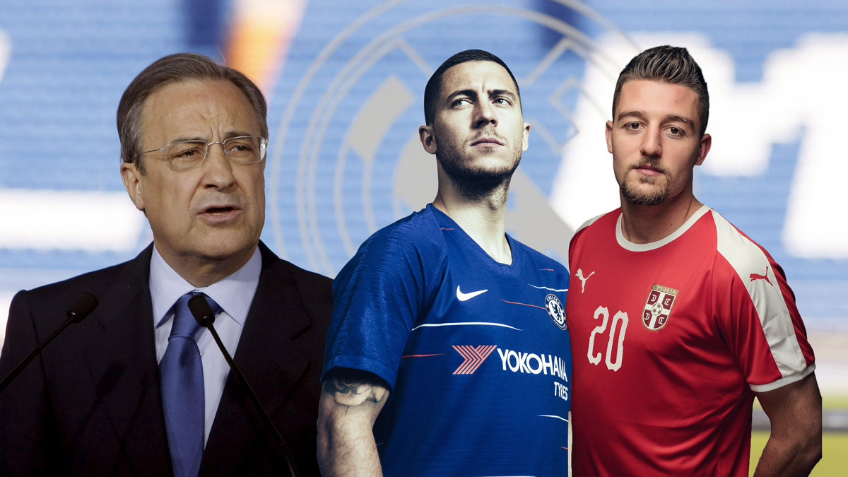 Theo Don Balon, song song với kế hoạch chiêu mộ Hazard, Perez cũng cử đại diện liên hệ với phía Lazio về Sergej Milinkovic-Savic.