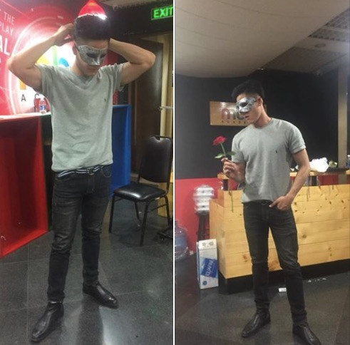 Nhân vật nam chính xuất hiện trong tập 1 của chương trình game show phản cảm "hẹn hò và hôn".