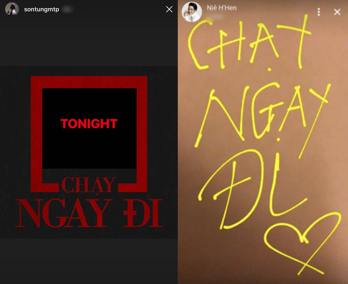 H'Hen Niê công khai ủng hộ Sơn Tùng.