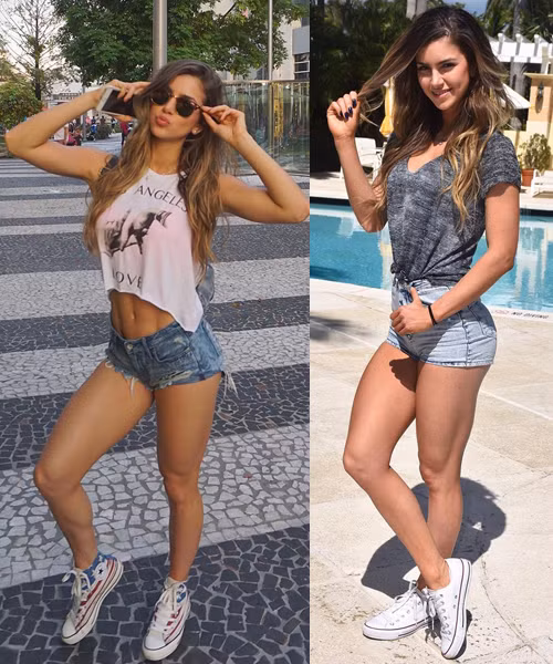 Thời gian đầu tập luyện khá gian nan đã có kết quả, Anella giành được hạng 3 trong một cuộc thi thể hình ở Colombia.