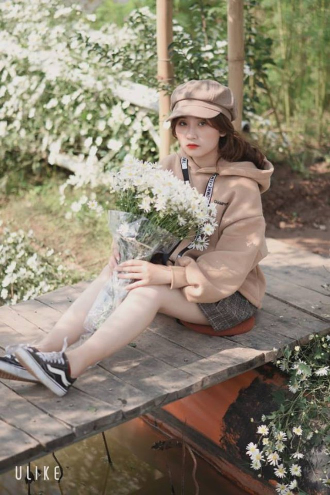 Những hình ảnh xinh xắn trên của Thu Trang khiến ai cũng lầm tưởng cô bạn là nữ sinh Bách Khoa chính hiệu.