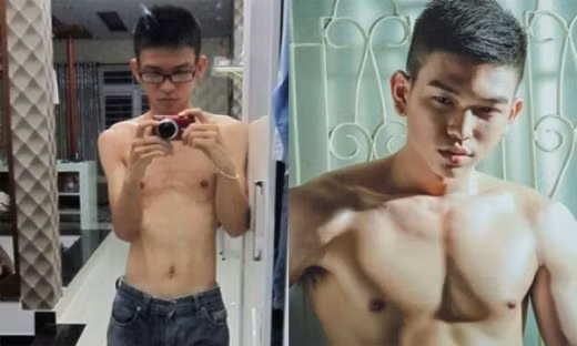 Đặng Phước Thắng là chàng trai sinh năm 1994 với chiều cao đạt chuẩn 1m75 nhưng trước đây cậu bạn này cảm thấy buồn khi cân nặng của mình không cân đối với chiều cao của mình và thường xuyên bị bạn bè trêu chọc.