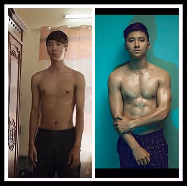 Trọng Hưng từng là diễn viên xuất hiện trong bộ phim Bộ tứ 10A8 với thân hình "cò hương", nhỏ bé, yếu ớt.