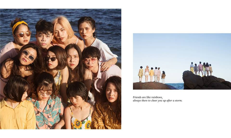 Ngắm những hình ảnh của nhóm sinh viên ĐH Mỹ thuật Công nghiệp Hà Nội, hẳn bạn sẽ nghĩ đây là lookbook bộ sưu tập mới nhất của một thương hiệu thời trang nào đó.