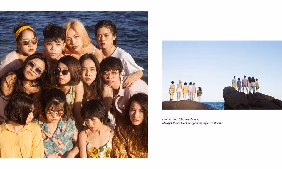 Ngắm những hình ảnh của nhóm sinh viên ĐH Mỹ thuật Công nghiệp Hà Nội, hẳn bạn sẽ nghĩ đây là lookbook bộ sưu tập mới nhất của một thương hiệu thời trang nào đó.