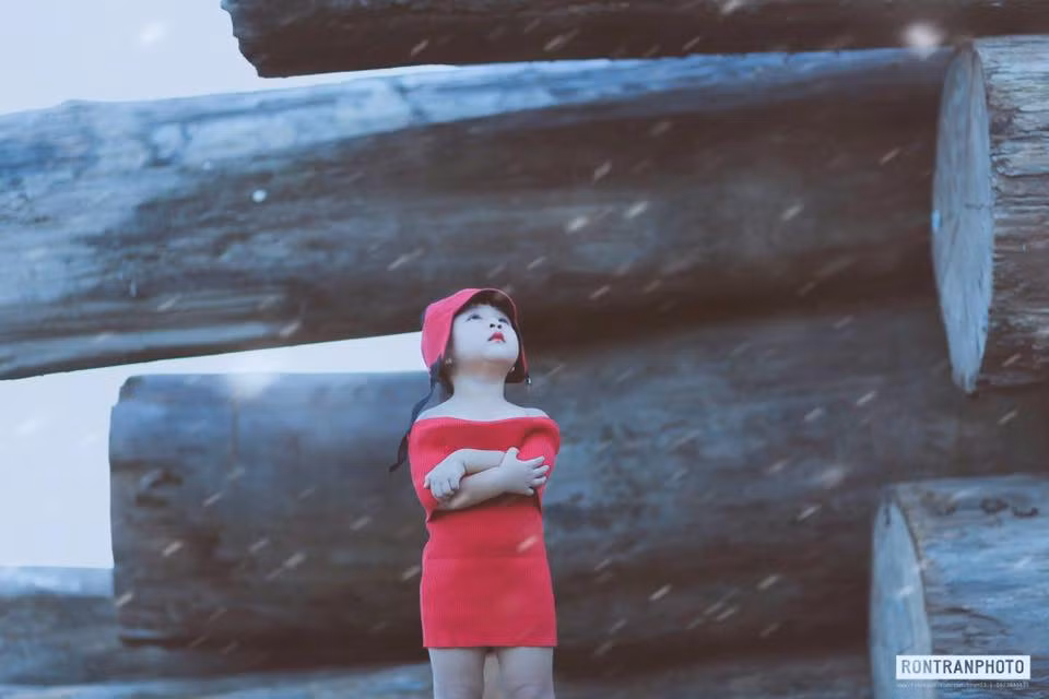 Mới đây, cư dân mạng tỏ ra khá ấn tượng với những bức ảnh của em bé Sóc Trăng có tên là Lâm Đình Đình.