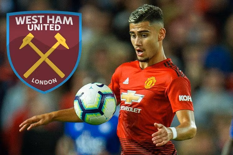  Chuyển nhượng bóng đá mới nhất từ Mirror, West Ham muốn mượn Andreas Pereira từ MU vào tháng 1 tới.