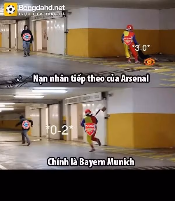 Sau khi hạ Man United với tỷ số 3-0 thì Bayern Munich là nạn nhân tiếp theo của Arsenal.